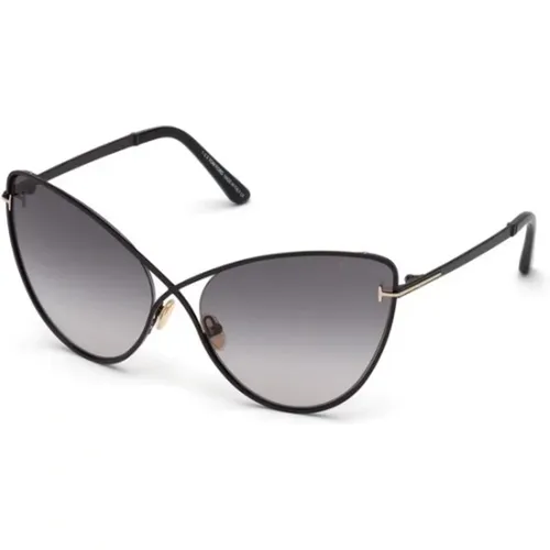 Matte Schwarze Sonnenbrille für Stil-Upgrade , unisex, Größe: 63 MM - Tom Ford - Modalova