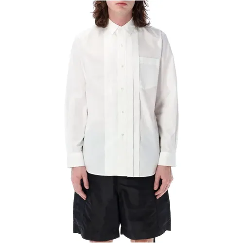 Men's Clothing Shirts Off Ss24 , male, Sizes: L - Sacai - Modalova
