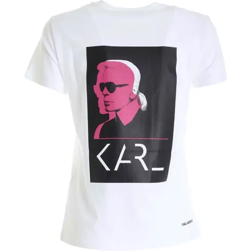T-Shirts , Damen, Größe: S - Karl Lagerfeld - Modalova