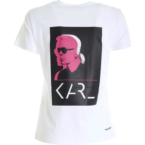 T-Shirts , Damen, Größe: XS - Karl Lagerfeld - Modalova