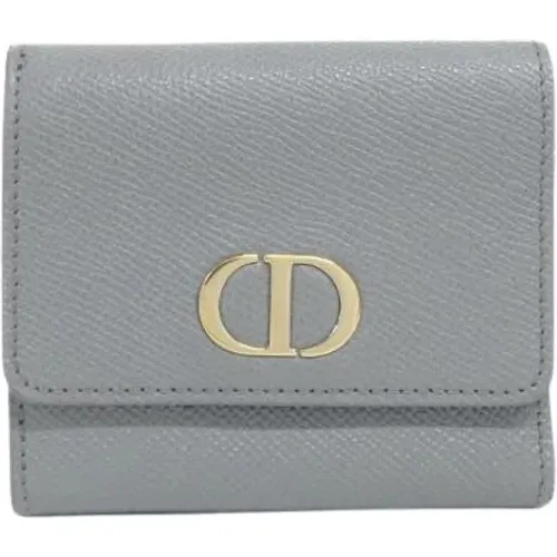 Pre-owned Wallets, female, , Size: ONE SIZE Pre-owned Leather Wallet - Dior Vintage - Modalova