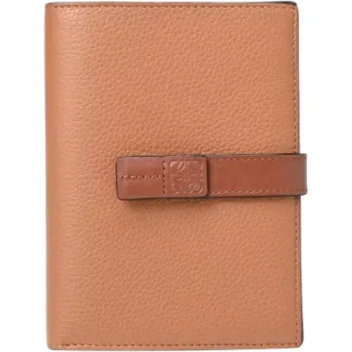 Pre-owned Leather wallets , female, Sizes: ONE SIZE - Loewe Pre-owned - Modalova