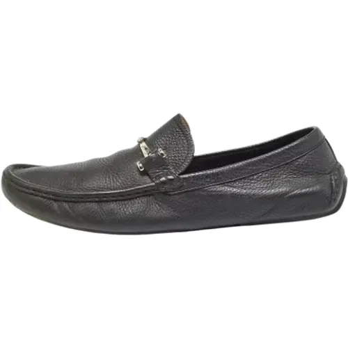 Pre-owned Flats, female, , Size: 14 US Pre-owned Leather flats - Gucci Vintage - Modalova