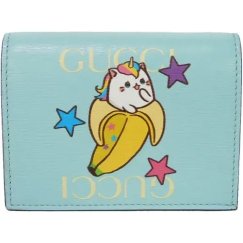 Pre-owned Wallets, female, , Size: ONE SIZE Pre-owned Leather wallets - Gucci Vintage - Modalova