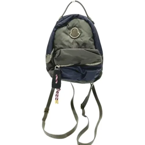 Pre-owned Fabric backpacks , female, Sizes: ONE SIZE - Moncler Pre-owned - Modalova