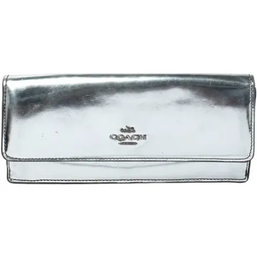 Pre-owned Leather wallets , female, Sizes: ONE SIZE - Coach Pre-owned - Modalova