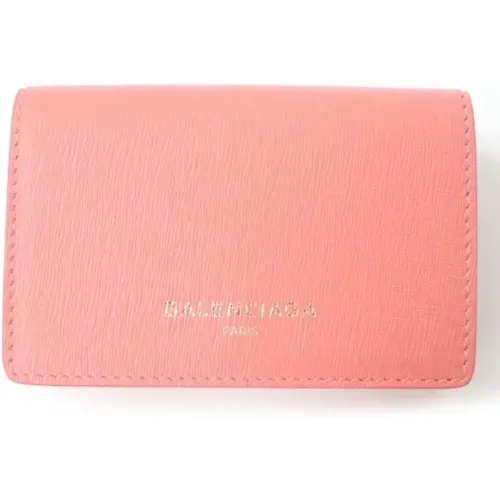 Pre-owned Wallets, female, , Size: ONE SIZE Pre-owned Leather wallets - Balenciaga Vintage - Modalova