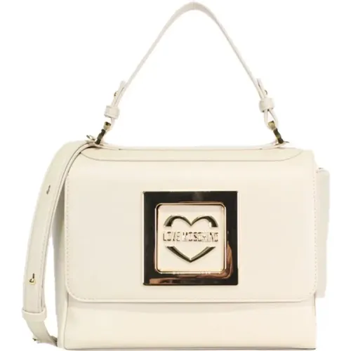 Elegant Logo Shoulder Bag , female, Sizes: ONE SIZE - Love Moschino - Modalova