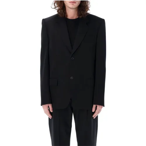 Single Breast Blazer Jacket , male, Sizes: S, M - Balenciaga - Modalova