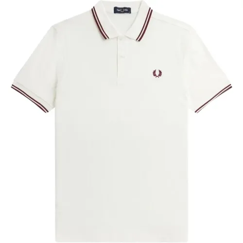 Polo Shirts, male, , Size: XL Slim Fit Twin Tipped Polo - Fred Perry - Modalova