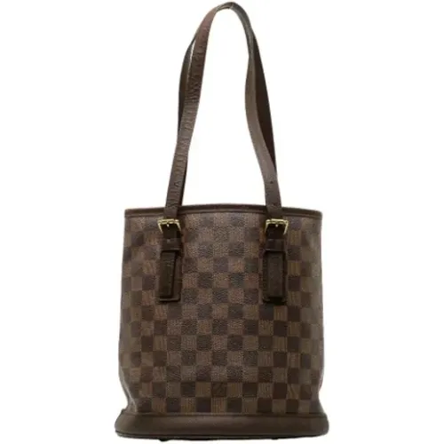 Pre-owned Canvas shoulder-bags , female, Sizes: ONE SIZE - Louis Vuitton Vintage - Modalova