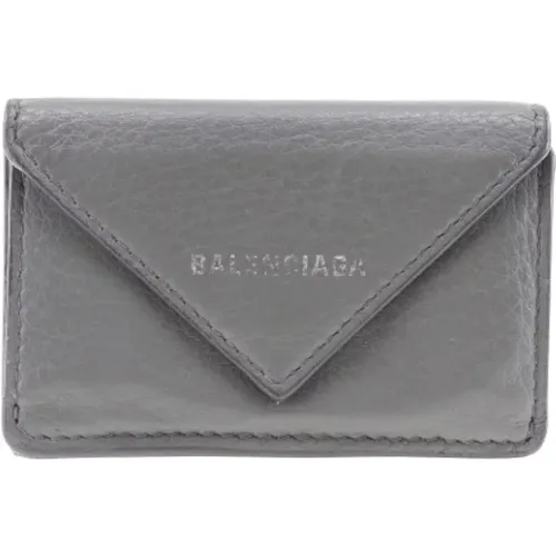 Pre-owned Wallets, female, , Size: ONE SIZE Pre-owned Leather wallets - Balenciaga Vintage - Modalova