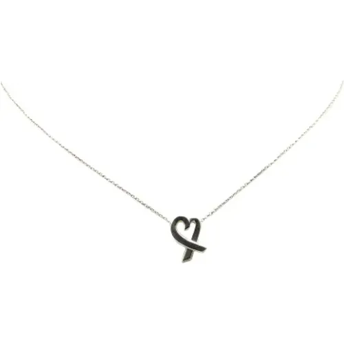 Pre-owned Jewellery, female, , Size: ONE SIZE Pre-owned Metal necklaces - Tiffany & Co. Pre-owned - Modalova