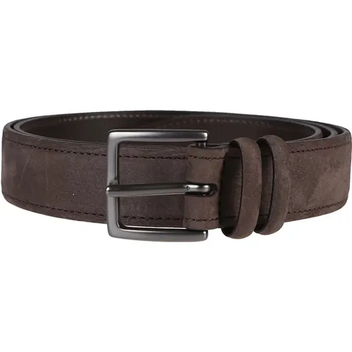 Belts, male, , Size: 105 CM Classic Leather Belt - Orciani - Modalova