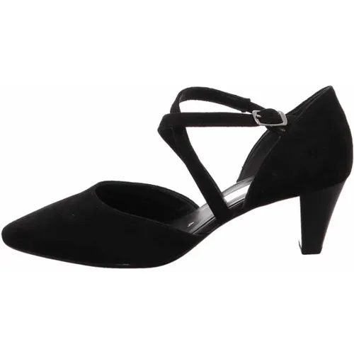 Klassische Schwarze Pumps , Damen, Größe: 39 1/2 EU - Gabor - Modalova