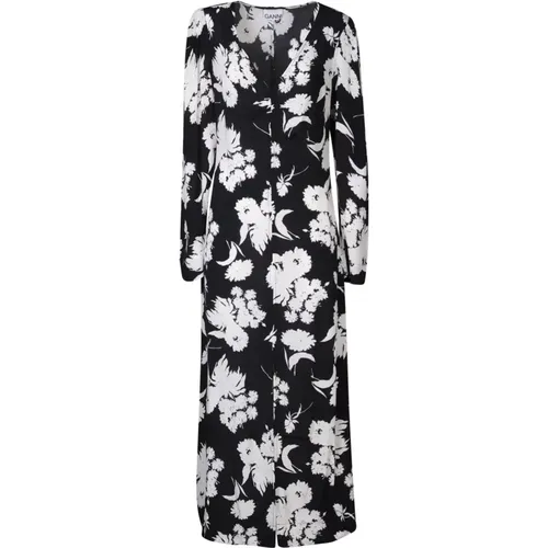 Maxi Dresses, female, , Size: S Dress Elegant Style - Ganni - Modalova