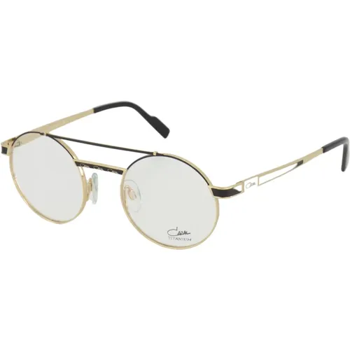 Glasses, unisex, , Size: S Round Aviator Mod. 7090 Optical /Gold Black - Cazal - Modalova