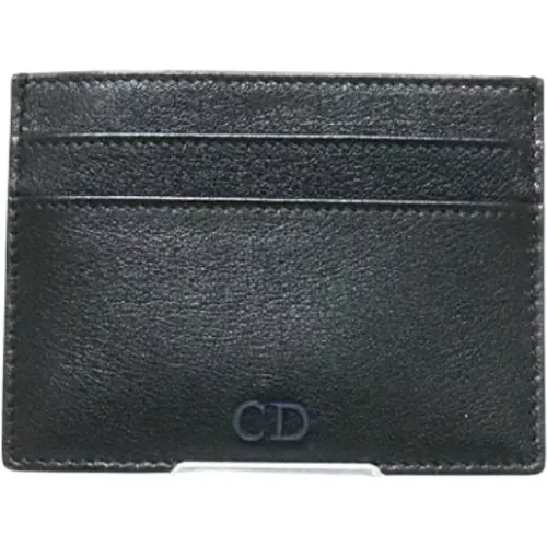 Pre-owned Wallets, female, , Size: ONE SIZE Pre-owned Leather wallets - Dior Vintage - Modalova