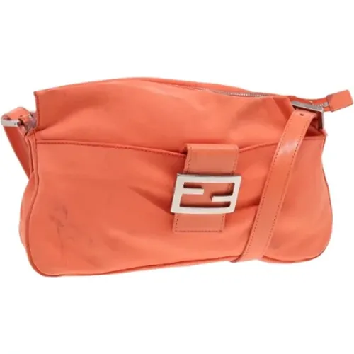 Pre-owned Cross Body Bags, female, , Size: ONE SIZE Pre-owned Nylon fendi-bags - Fendi Vintage - Modalova