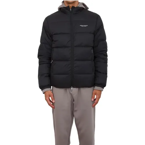 Winter Jackets, male, , Size: M Down Jacket Stylish Design - Armani Exchange - Modalova