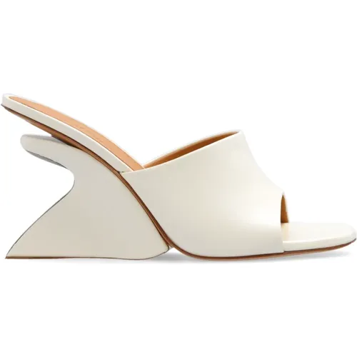 Jug wedge mules , female, Sizes: 7 UK, 3 UK, 5 UK - Off White - Modalova