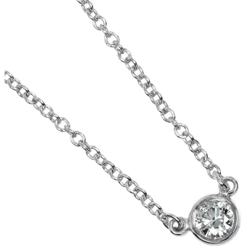 Pre-owned Jewellery, female, , Size: ONE SIZE Pre-owned Metal necklaces - Tiffany & Co. Pre-owned - Modalova