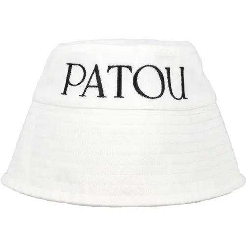 Hats, female, , Size: M Bucket Hat with Embroidered Logo - Patou - Modalova