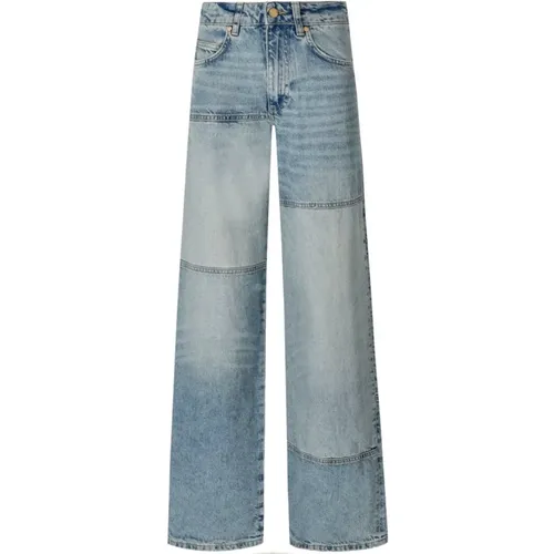 Patchwork Faster Jeans , Damen, Größe: W28 - Essentiel Antwerp - Modalova