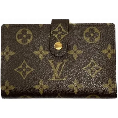 Pre-owned Wallets, female, , Size: ONE SIZE Pre-owned Canvas wallets - Louis Vuitton Vintage - Modalova