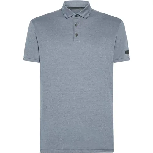 Polo Shirts, male, , Size: XL Short Sleeve Doticon Polo Grey - RRD - Modalova