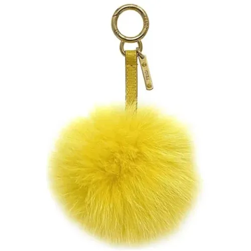 Pre-owned Accessories, unisex, , Size: ONE SIZE Pre-owned Fur key-holders - Fendi Vintage - Modalova