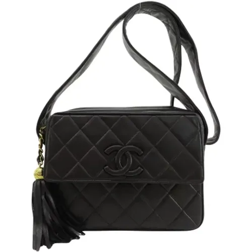 Pre-owned Leather chanel-bags , female, Sizes: ONE SIZE - Chanel Vintage - Modalova