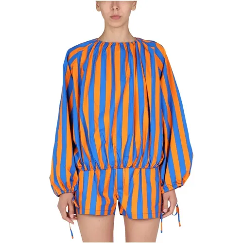 Striped Pattern Shirt , female, Sizes: S - Sunnei - Modalova