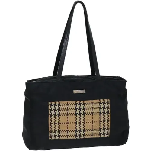 Pre-owned Tote Bags, female, , Size: ONE SIZE Pre-owned Nylon shoulder-bags - Burberry Vintage - Modalova