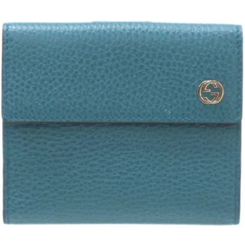 Pre-owned Wallets, female, , Size: ONE SIZE Pre-owned Leather wallets - Gucci Vintage - Modalova