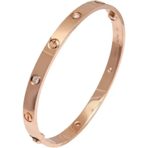 Pre-owned Gold bracelets , female, Sizes: ONE SIZE - Cartier Vintage - Modalova