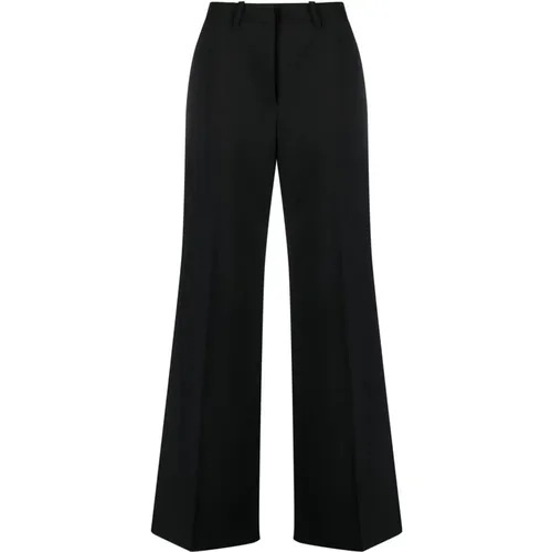 Virgin wool tailored pants , female, Sizes: L, S, XL, M - Marine Serre - Modalova