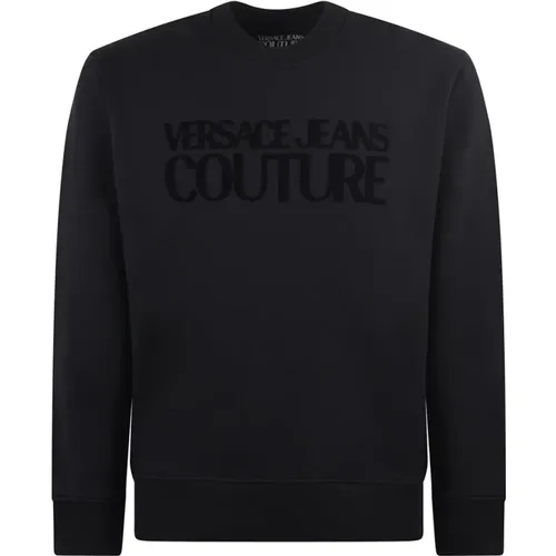 Sweaters by , male, Sizes: XL - Versace Jeans Couture - Modalova