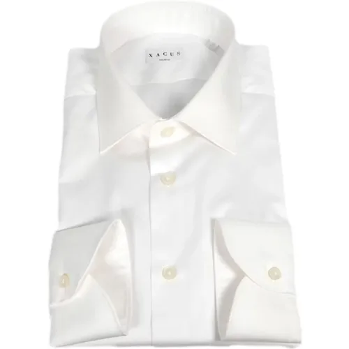 Formal Shirts, male, , Size: L Classic French Collar Shirt - Xacus - Modalova