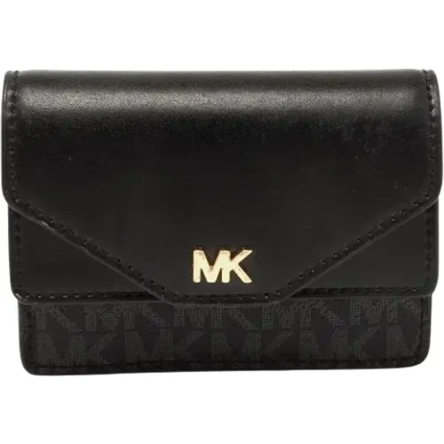 Pre-owned Wallets, female, , Size: ONE SIZE Pre-owned Coated canvas wallets - Michael Kors Pre-owned - Modalova