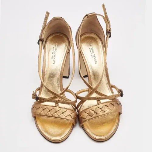 Pre-owned Leder sandals - Bottega Veneta Vintage - Modalova