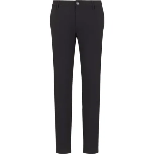 Slim Trousers , male, Sizes: W33, W34, W32, W29, W31 - Armani Exchange - Modalova