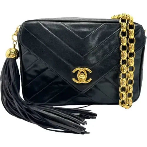 Pre-owned Leather shoulder-bags , female, Sizes: ONE SIZE - Chanel Vintage - Modalova