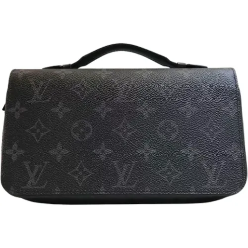 Pre-owned Wallets, male, , Size: ONE SIZE Pre-owned Canvas wallets - Louis Vuitton Vintage - Modalova