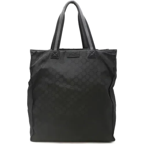 Pre-owned Tote Bags, female, , Size: ONE SIZE Pre-owned Nylon gucci-bags - Gucci Vintage - Modalova