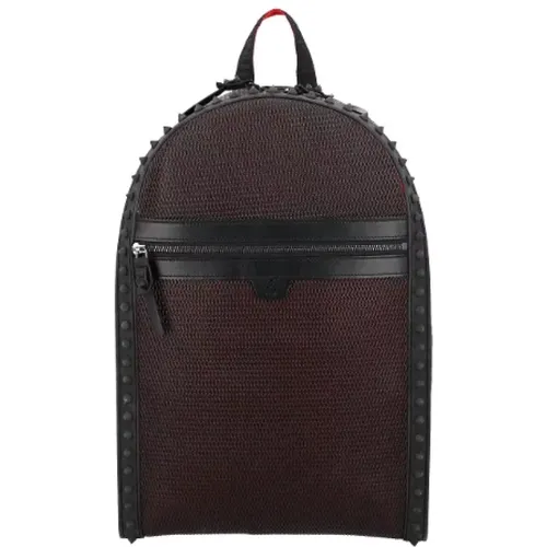 Leather backpacks , male, Sizes: ONE SIZE - Christian Louboutin - Modalova