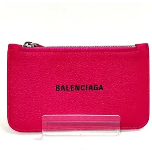 Pre-owned Wallets, female, , Size: ONE SIZE Pre-owned Leather wallets - Balenciaga Vintage - Modalova