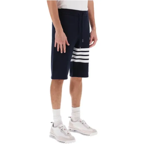 Sweatshorts mit 4-Bar-Motiv , Herren, Größe: XL - Thom Browne - Modalova