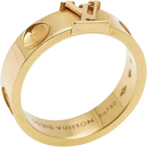 Pre-owned Jewellery, female, , Size: ONE SIZE Pre-owned Gold rings - Louis Vuitton Vintage - Modalova