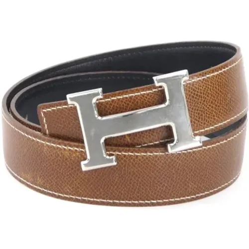 Pre-owned Leather belts , female, Sizes: ONE SIZE - Hermès Vintage - Modalova